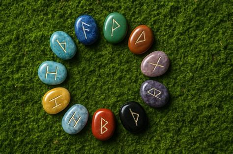 Ilustrácia runových kameňov