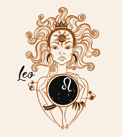 Žena v znamení leva s korunou