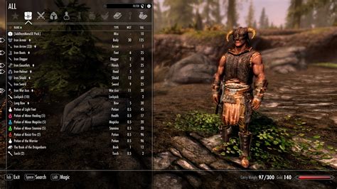 Typy zbrojí v Skyrim