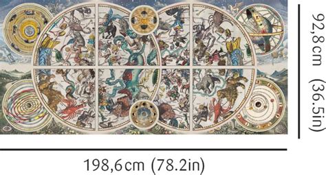 Obrázok zobrazujúci staroveké astrologické nástroje a mapy