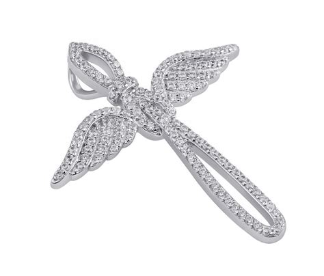 Oceľový prívesok s anjelskými krídlami