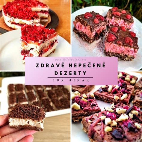 farebné a zdravé dezerty