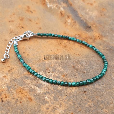 Náramok z malachitu