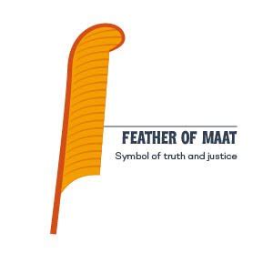 Symbol Maat - pierko