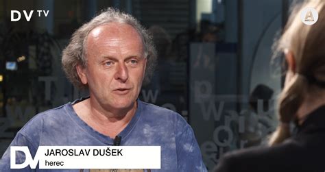 Jaroslav Dušek počas vystúpenia