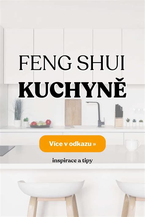 Ilustrácia čistej a organizovanej kuchyne s prvkami Feng Shui