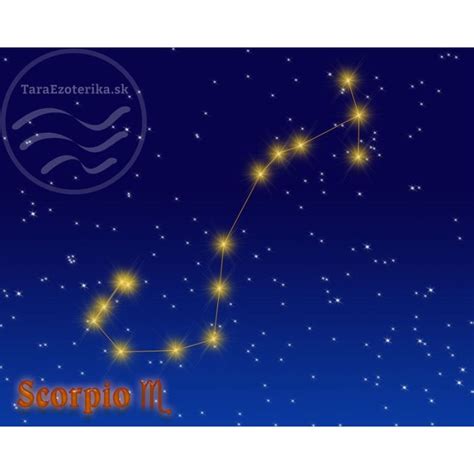 Súhvezdie Škorpión
