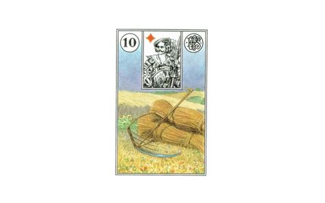 Karta Kosa z balíčka Lenormand
