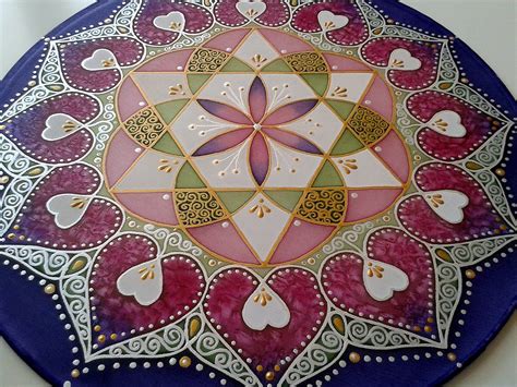 Mandala srdcovej čakry