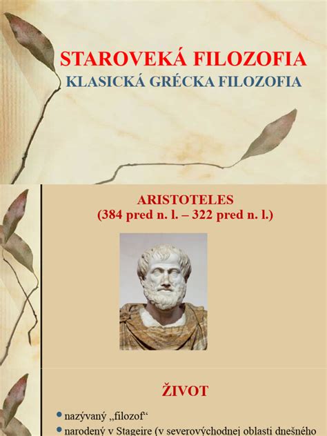 Staroveká grécka matematika a filozofia