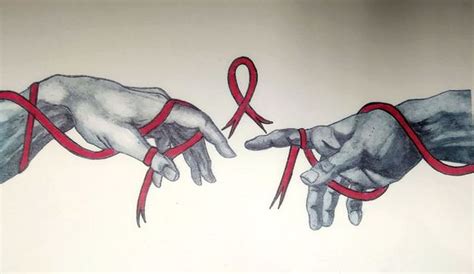 Ilustrácia červenej stužky