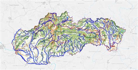 Mapa siedmich hlavných čakier