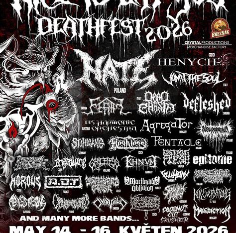 Ilustrácia death metalového koncertu