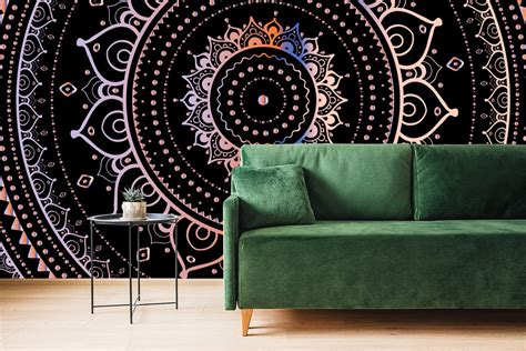 farebná mandala tapeta