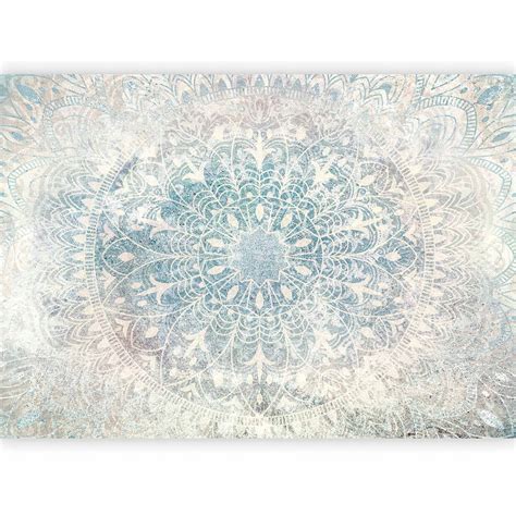 mandala tapeta v interiéri boho