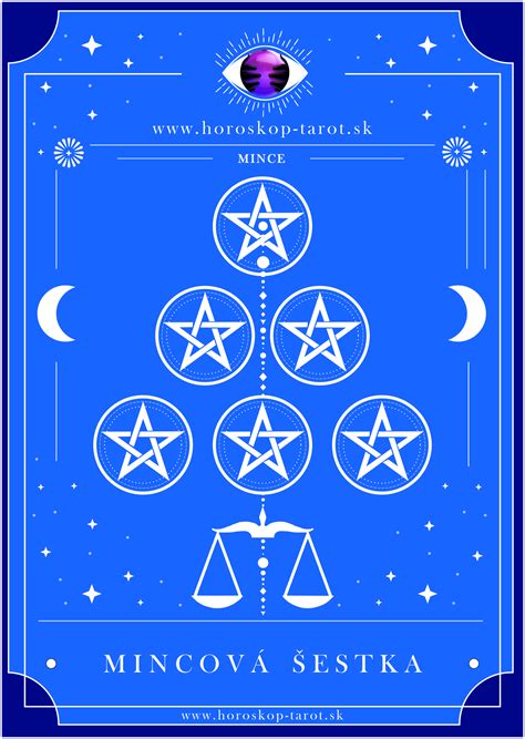 Tarotová karta Šestka mečov