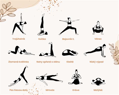 Rôzne symboly jogy a meditácie