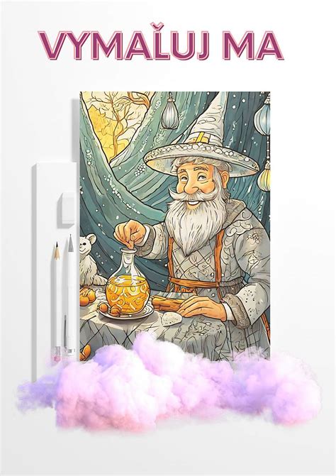 Mladý čarodejník pri štúdiu mágie