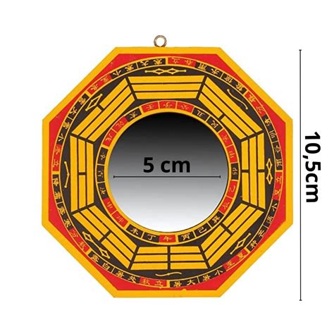 Osemhranné Bagua zrkadlo