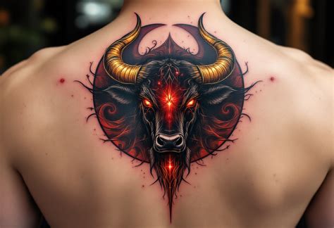 Symbol zverokruhu Býka s kvetinovým motívom