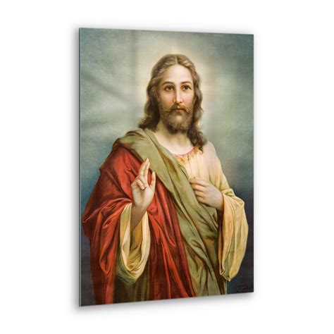 Obraz Ježiša Krista ako symbol viery a inšpirácie.