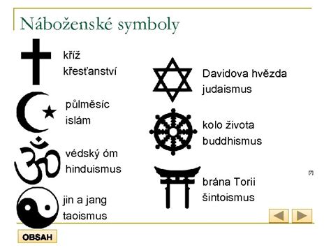 Symboly rôznych svetových náboženstiev