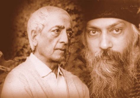 Osho and Jiddu Krishnamurti
