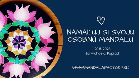 Ukážka rôznych veľkostí a štýlov osobných mandál