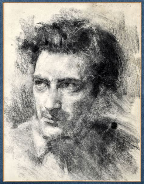 Portrét muža s hrdým výrazom a pohľadom do diaľky.