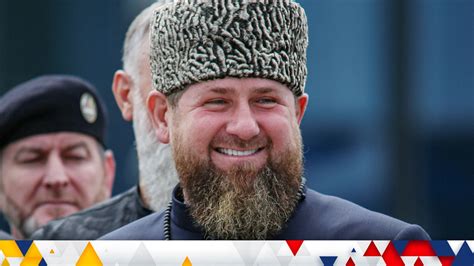 Ramzan Kadyrov počas verejného vystúpenia