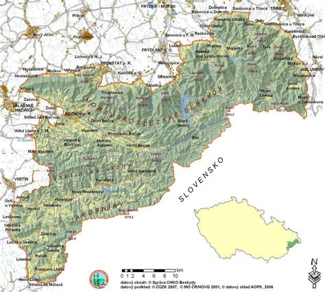 Mapa zobrazujúca Oxford a oblasti na Severnom póle