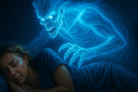 Ilustrácia nočnej mory